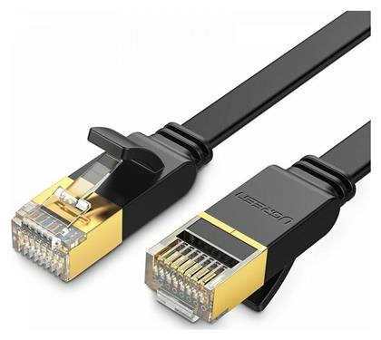 Ugreen Flat U/FTP (STP) Cat.7 Καλώδιο Δικτύου Ethernet 10m Μαύρο από το e-shop