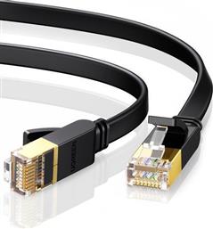 Ugreen Flat U/UTP Cat.7 Καλώδιο Δικτύου Ethernet 20m Μαύρο από το e-shop