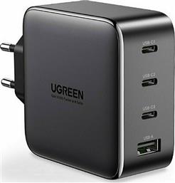 Ugreen Φορτιστής Χωρίς Καλώδιο με Θύρα USB-A και 3 Θύρες USB-C 100W Power Delivery / Quick Charge 4+ Μαύρος (CD226) από το e-shop