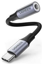 Ugreen Μετατροπέας USB-C male σε 3.5mm female Γκρι (80154)