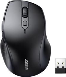 Ugreen MU101 Ασύρματο Bluetooth Ποντίκι Μαύρο από το e-shop