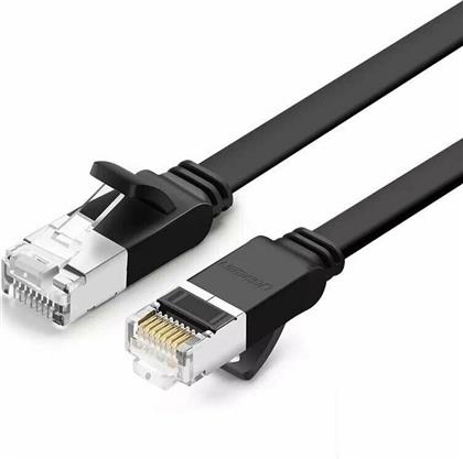 Ugreen NW101 Flat U/UTP Cat.6 Καλώδιο Δικτύου Ethernet 5m Μαύρο από το e-shop