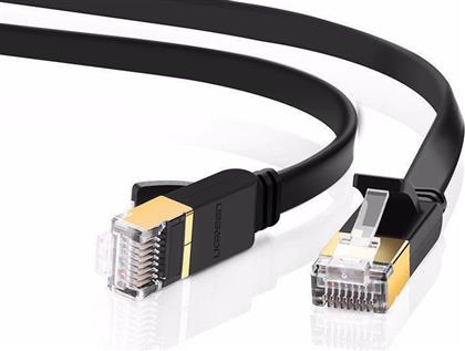 Ugreen NW106 Flat U/FTP (STP) Cat.7 Καλώδιο Δικτύου Ethernet 5m Μαύρο