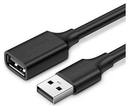 Ugreen USB 2.0 Cable USB-A male - USB-A female Μαύρο 2m 10316