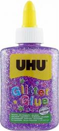 UHU Glitter Glue Χρυσόκολλα 90ml Μωβ από το Moustakas Toys