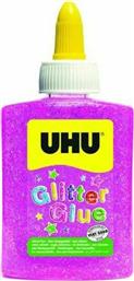 UHU Glitter Glue Pink Bottle 90gr (49992) από το Moustakas Toys