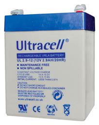 Ultracell UL 2.9-12 με Χωρητικότητα 2.9Ah και Τάση 12V 1τμχ από το e-shop