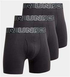 Under Armour Ανδρικά Μποξεράκια Μαύρα 3Pack