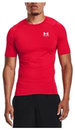 Under Armour Ανδρική Ισοθερμική Κοντομάνικη Μπλούζα Compression Κόκκινη από το Modivo