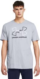 Under Armour Ανδρικό T-shirt Κοντομάνικο Γκρι