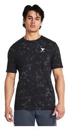 Under Armour Ανδρικό T-shirt Κοντομάνικο Μαύρο