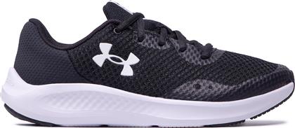 Under Armour Αθλητικά Παιδικά Παπούτσια Running Charged Pursuit 3 Μαύρα