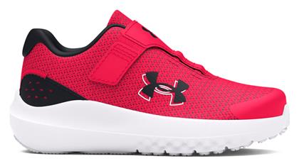 Under Armour Αθλητικά Παιδικά Παπούτσια Running Surge 4 Κόκκινα