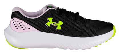 Under Armour Αθλητικά Παιδικά Παπούτσια Running Surge 4 Μαύρα από το Outletcenter