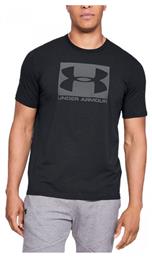 Under Armour Boxed Sportstyle Ανδρικό Αθλητικό T-shirt Κοντομάνικο Μαύρο από το Outletcenter