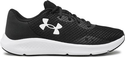 Under Armour Charged Pursuit 3 Ανδρικά Αθλητικά Παπούτσια Running Black / White από το Cosmos Sport