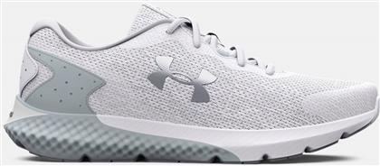 Under Armour Charged Rogue 3 Knit Γυναικεία Αθλητικά Παπούτσια Running Λευκά από το Outletcenter