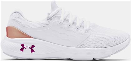 Under Armour Charged Vantage Γυναικεία Αθλητικά Παπούτσια Running Λευκά από το MybrandShoes