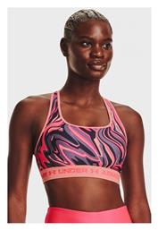 Under Armour Crossback Mid Print Γυναικείο Μπουστάκι
