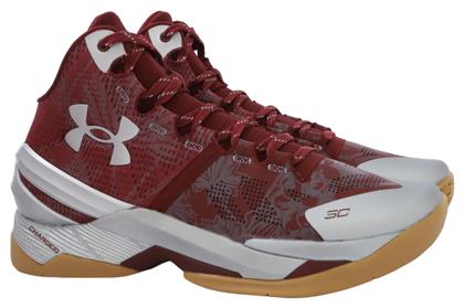 Under Armour Curry 2 Μπασκετικά Παπούτσια Κόκκινα από το Z-mall