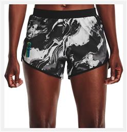 Under Armour Fly by Anywhere Αθλητικό Γυναικείο Σορτς Μαύρο