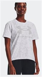 Under Armour Γυναικείο Αθλητικό T-shirt Fast Drying Λευκό από το Outletcenter