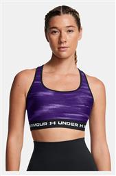 Under Armour Γυναικείο Μπουστάκι Μωβ με Επένδυση