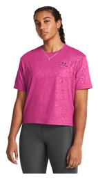 Under Armour Γυναικείο Crop T-shirt Φούξια