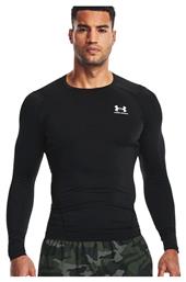 Under Armour HeatGear Ανδρική Ισοθερμική Μακρυμάνικη Μπλούζα Compression Μαύρη από το Karakikes