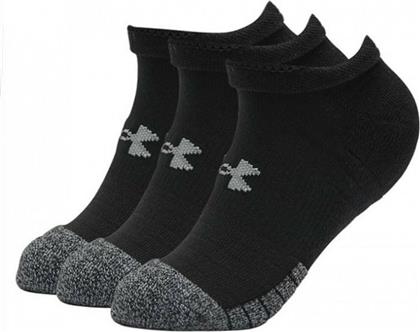 Under Armour Heatgear Αθλητικές Κάλτσες Μαύρες 3 Ζεύγη από το MybrandShoes