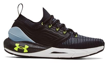 Under Armour HOVR Phantom 2 IntelliKnit Ανδρικά Αθλητικά Παπούτσια Running Black / Mississippi / High Vis Yellow