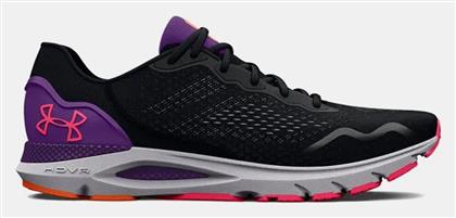 Under Armour HOVR Sonic 6 Γυναικεία Αθλητικά Παπούτσια Running Black / Galaxy Purple / Pink Shock από το Outletcenter