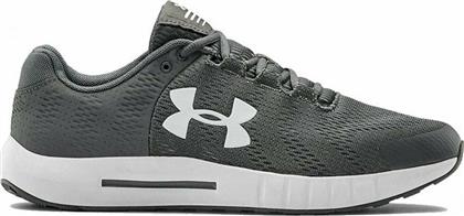 Under Armour Micro G Pursuit BP Ανδρικά Αθλητικά Παπούτσια Running Pitch Gray / White από το Epapoutsia