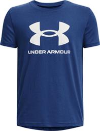Under Armour Παιδικό T-shirt Μπλε