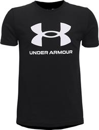 Under Armour Παιδικό T-shirt Μαύρο από το Cosmos Sport