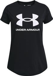 Under Armour Παιδικό T-shirt Μαύρο από το Cosmos Sport