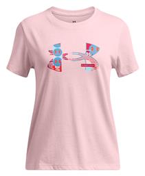 Under Armour Παιδικό T-shirt Ροζ