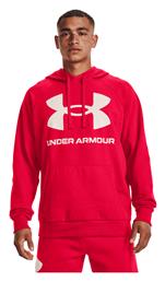 Under Armour Rival Φούτερ Κόκκινο με Κουκούλα από το Z-mall