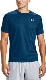 Under Armour Speed Stride Shortsleeve 1326564-581 Graphite Blue από το Cosmossport