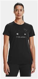 Under Armour Sportstyle Graphic T-Shirt Μαύρο 1356305-002