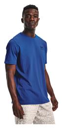 Under Armour Sportstyle Left Chest Ανδρικό T-shirt Μπλε με Λογότυπο