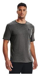 Under Armour Sportstyle Left Chest T-shirt Γκρι από το Modivo