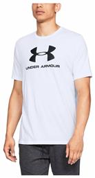 Under Armour Sportstyle T-shirt Λευκό από το Cosmossport