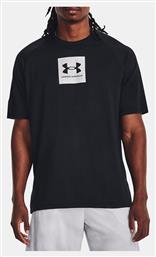 Under Armour T-shirt ΜΑΥΡΟ