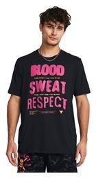 Under Armour T-shirt Μαύρη