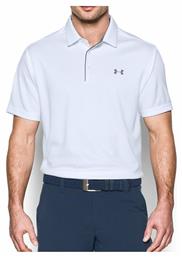 Under Armour Tech Ανδρικό Αθλητικό T-shirt Κοντομάνικο Polo Λευκό από το Z-mall