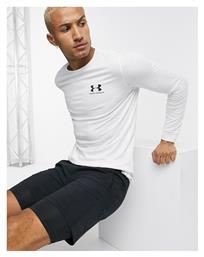 Under Armour Training Ανδρική Μπλούζα Μακρυμάνικη Λευκή από το Modivo