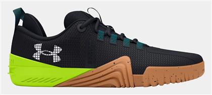 Under Armour Tribase Reign 6 Ανδρικά Αθλητικά Παπούτσια για Προπόνηση & Γυμναστήριο Μαύρα