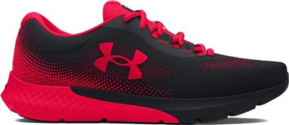 Under Armour Ua Charged Rogue 4 Ανδρικά Αθλητικά Παπούτσια Running Μαύρα