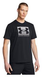 Under Armour Ua M Boxed T-shirt Μαύρο